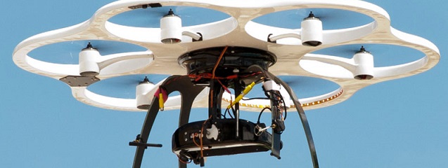Un dron con cámara