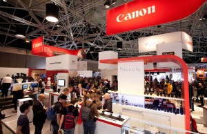 Stand de Canon en el IBC 2014