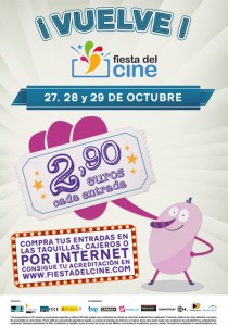 Cartel promocional de la 7ª edición de la Fiesta del Cine