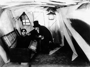 Fotograma del film El Gabinete del Dr. Caligari