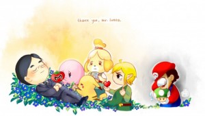 Un homenaje de los muchos seguidores de Nintendo a Satoru Iwata