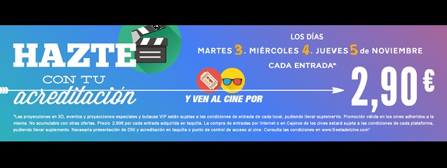 Fiesta del Cine noviembre 2015