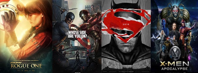 Los estrenos más esperados de 2016