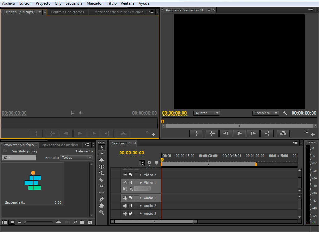 Primeros pasos con Adobe Premiere