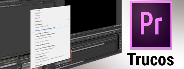 Consejos para editar más rápido en Adobe Premiere