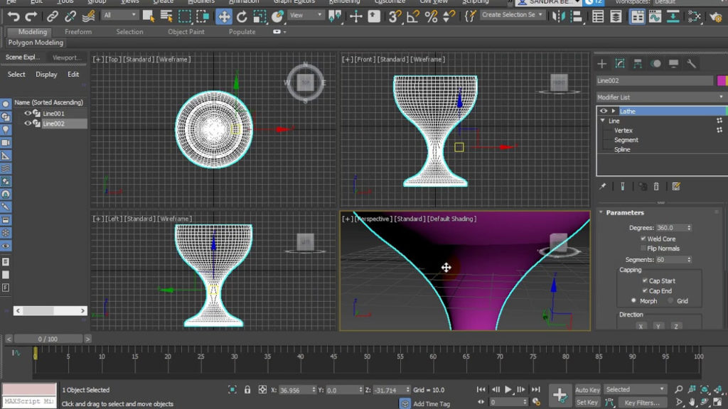 Los modificadores en 3D Studio Max