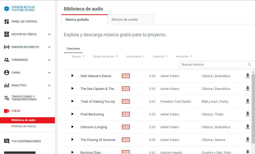 10 Bancos de música libre de derechos