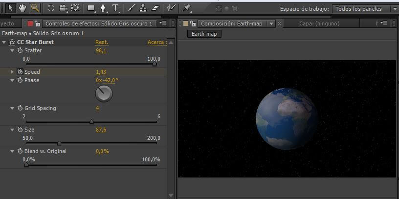 Cómo construir el Planeta Tierra en After Effects