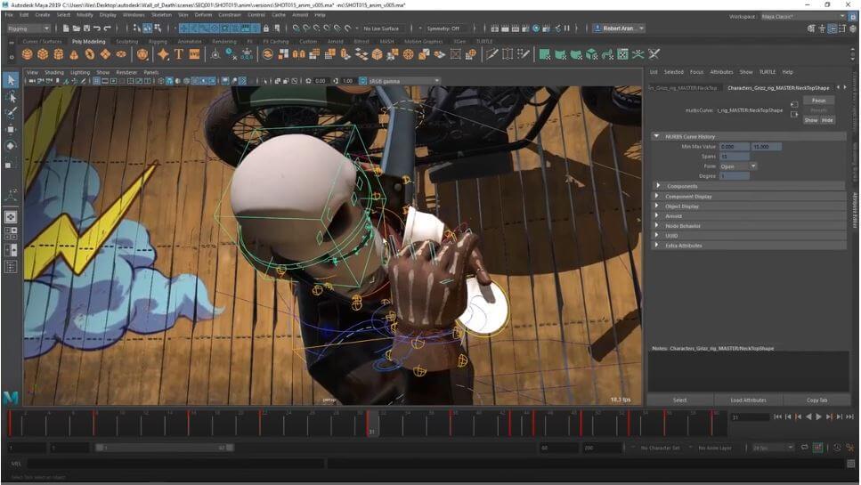 Autodesk Maya 2019, novedades