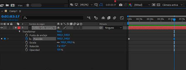 keyframes o fotogramas clave