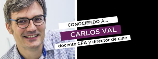 Carlos Val, docente en CPA