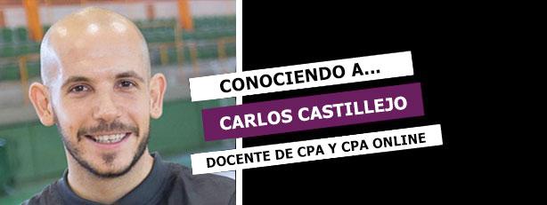 Conociendo a Carlos Castillejo, docente de CPA