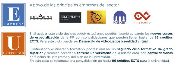 Dos sellos diferenciales: Universidad y Empresa en el CFGS de Animación