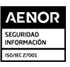 AENOR sello ISO 27001
